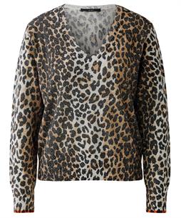OUI trui panter lurex