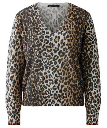 OUI trui panter lurex