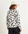 OUI trui ronde hals panter jacquard