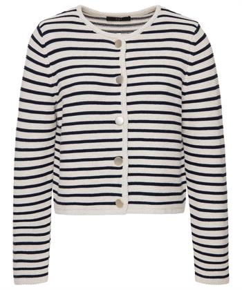 OUI vest jasje strepen rib
