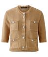 OUI vest strass knopen