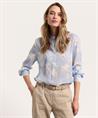 OUI voile cotton blouse palmboom