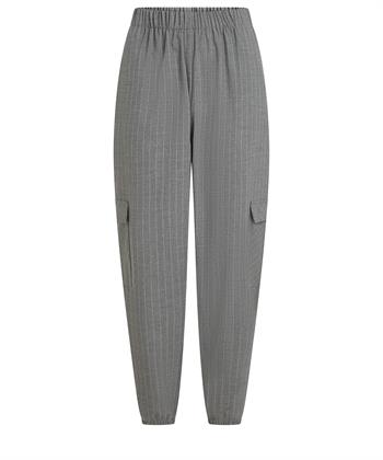 PENN&INK N.Y pull-on cargo broek krijtstreep