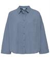 PENN&INK oversized poplin blouse