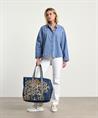 PENN&INK oversized poplin blouse
