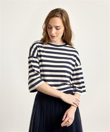 PENN&INK oversized shirt strepen