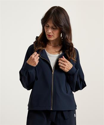 PENN&INK travelstof vest capuchon