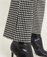 Raffaello Rossi cropped broek pied-de-poule Macy