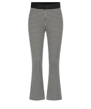 Raffaello Rossi cropped broek pied-de-poule Macy