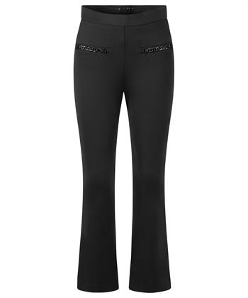 Raffaello Rossi kick flare broek kettingdetail Macy