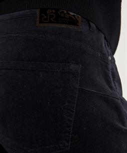 Raffaello Rossi slim fit velvet broek Suzy