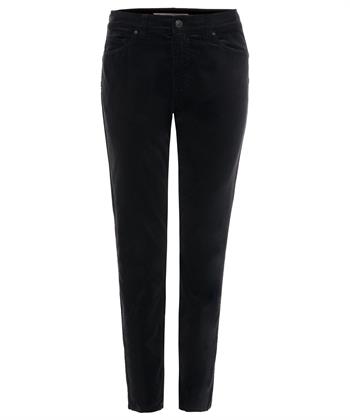 Raffaello Rossi slim fit velvet broek Suzy
