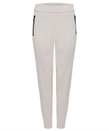 Raffaello Rossi travelstof broek geribd Kandra