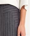 Raffaello Rossi wide leg broek krijtstreep Xenia