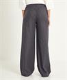 Raffaello Rossi wide leg broek krijtstreep Xenia