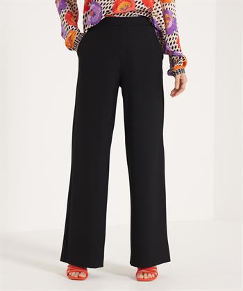 Raffaello Rossi wide leg crepe broek Palina Long