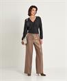 Raffaello Rossi wide leg pantalon metallic Anais