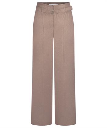 Raffaello Rossi wide leg pantalon metallic Anais