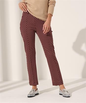 Raphaela By Brax kick flare broek met print Lillyth