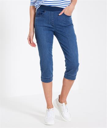 Raphaela By Brax straight fit broek Pamina Capri