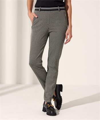 Raphaela By Brax superslim fit broek met print Lillyth