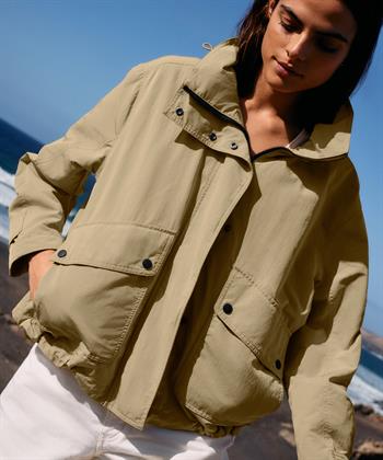 Reset korte parka jas Serra