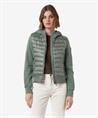 Reset padded jas sweatmouwen Marbella