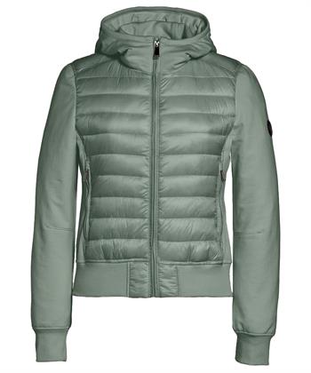 Reset padded jas sweatmouwen Marbella