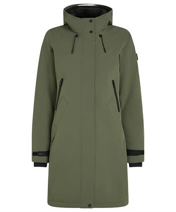 Reset winterjas lang waterproof met capuchon Galicia