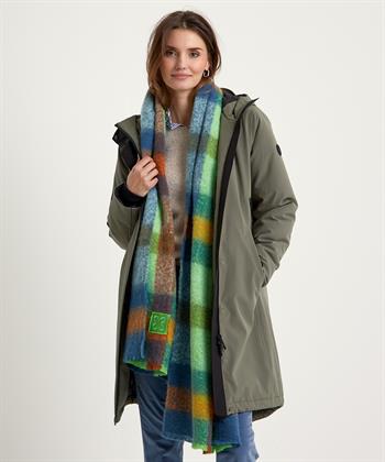 Reset winterjas lang waterproof met capuchon Galicia