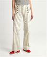 Rosner bootcut broek sailor knopen Audrey 1
