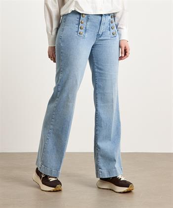 Rosner bootcut jeans sailor knopen Audrey 1