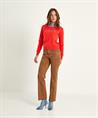 Rosner broek bootcut suèdine Antonia