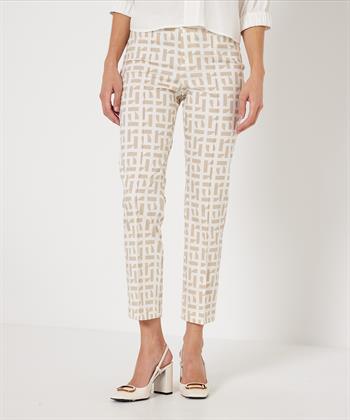 Rosner broek grafische print Alisa