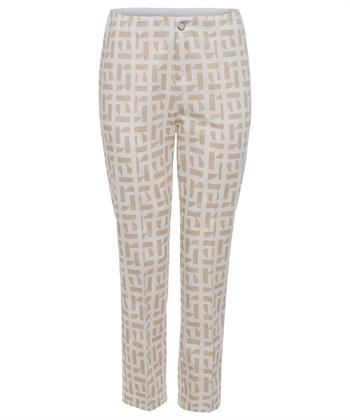 Rosner broek grafische print Alisa