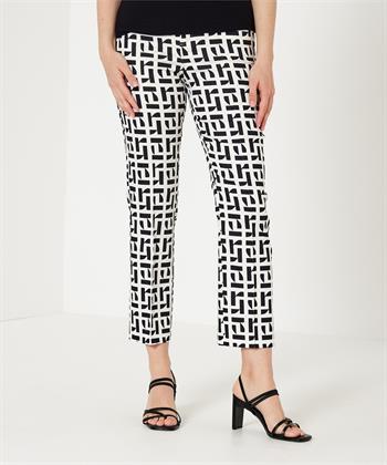 Rosner broek grafische print Alisa