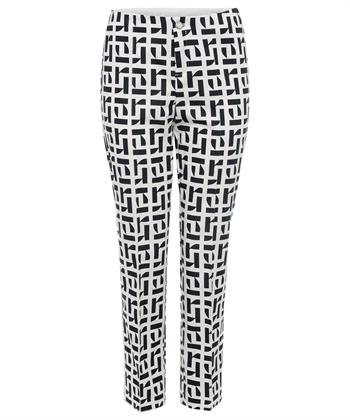 Rosner broek grafische print Alisa