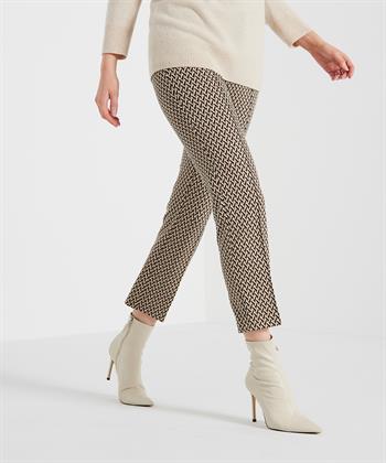 Rosner broek jacquard lurex Alisa