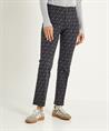 Rosner broek met print en deelnaad Alisa