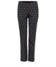Rosner broek met print en deelnaad Alisa