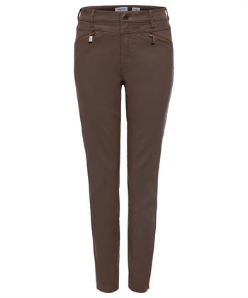 Rosner coated skinny broek ritsjes Audrey 2