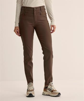 Rosner coated skinny broek ritsjes Audrey 2