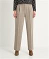 Rosner flanel pantalon wide leg ruit Mara