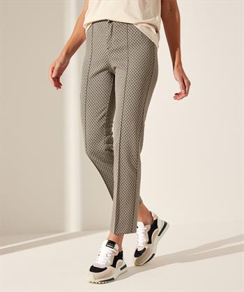 Rosner jacquard broek Alisa