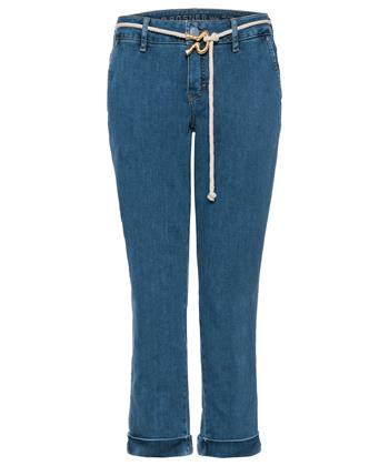 Rosner jeans May ceintuur logogesp
