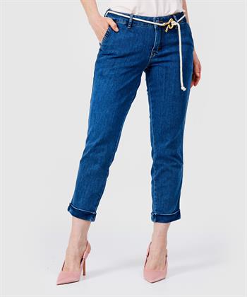 Rosner jeans May ceintuur logogesp