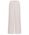 Rosner linnen wide leg broek strepen Mara