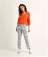 Rosner linnenmix broek bloemen May