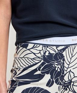 Rosner scuba broek bloemenprint Alisa
