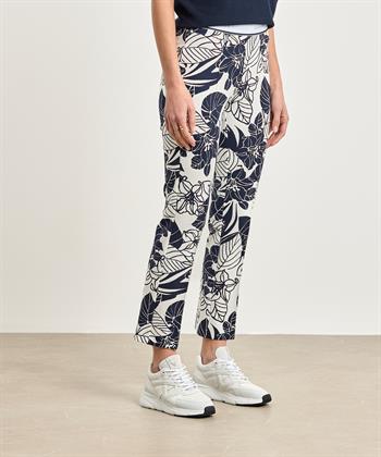 Rosner scuba broek bloemenprint Alisa